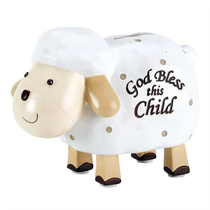 God Bless This Child Coin Bank