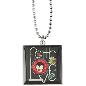 Faith, Hope & Love Necklace