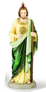 St. Jude - Florentine Statue 5"