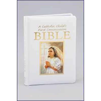 A Catholic Child's First Communion Bible - Girl