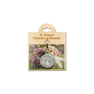 St. Francis Pet Medal - 1"