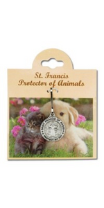 St. Francis Pet Medal - .68"