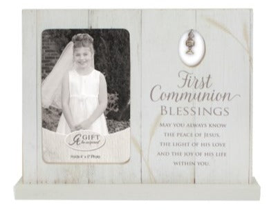 Communion Photo Frame with Chalice