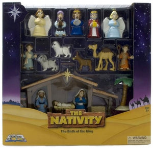 Nativity Play Set - 17 Piece
